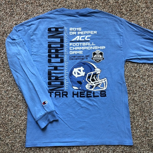 unc acc champions shirt